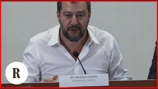 Fondi Russi alla Lega Salvini quotSavoini Non lho invitato io in Russia non so perché fosse lìquot [upl. by Enorahs]