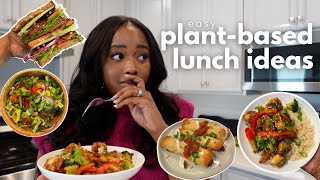 beginnerfriendly plantbased lunch ideas  grocery haul 001  sweet greens vegan [upl. by Pigeon148]