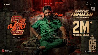 Pushpa 2 The Rule Trailer Malayalam  Allu Arjun  Sukumar  Rashmika Mandanna  Fahadh Faasil  DSP [upl. by Eelyk]