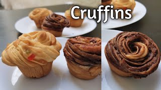 CRUFFIN  CroissantMuffins CRUFFINS recipe in Malayalam [upl. by Forland]