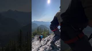 Mt Norquays Via Ferrata  Banff National Park [upl. by Enois362]