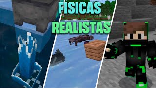 ✅LOS 5 MEJORES ADDONS DE quotFISICAS REALISTASquotMinecraft Bedrock 119 y 120🤯👀👍✅ [upl. by Maurey]