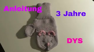 Handschuhe für Kinder auf der Strickmaschine [upl. by Nylarad]