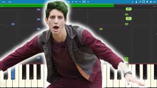 Disneys ZOMBIES  BAMM  Piano Tutorial [upl. by Koffler]