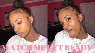 Watch Me Get Ready 🤳🏾  Nadula Hair  Kashia Jabre [upl. by Enelyam]