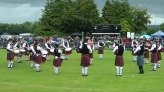 2017 Scottish Pipe Band Championships George Watsons College Juvenile GWC [upl. by Fortunia899]