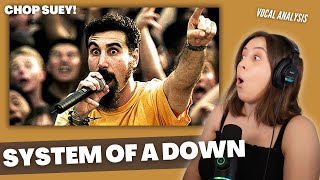 SYSTEM OF A DOWN  Chop Suey  Vocal Coach Reaction amp Analysis  Jennifer Glatzhofer [upl. by Tuesday700]