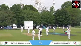 StratforduponAvon CC 2nd XI v Fillongley CC Saturday 1st XI [upl. by Soirtimid148]