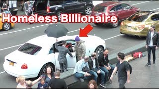 The Homeless Billionaire Prank [upl. by Dulciana]