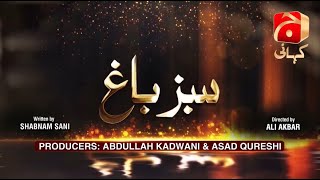 Dikhawa  Season 2  Episode 27  Sabz Bagh  GeoKahani [upl. by Chaing]