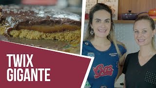 Bolo ou torta Twix Gigante melhor sobremesa do mundo [upl. by Tsirc473]