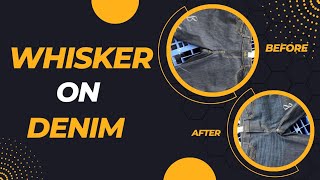 How To Do Whisker On Denim [upl. by Aba]