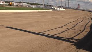 See how the clay looks at Oswego Speedway today Oct 1 2024 [upl. by Samuela]