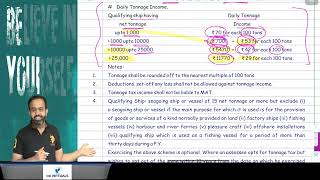 Day68 Part3 Tonnage Taxation [upl. by Pasahow]