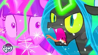 My Little Pony  The Villains Attack Canterlot The Ending of the End  MLP FiM Pony Magic [upl. by Darryl455]