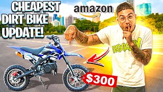 THE CHEAPEST DIRT BIKE I BOUGHT FROM AMAZON IS HERE   BRAAP VLOGS [upl. by Jody963]