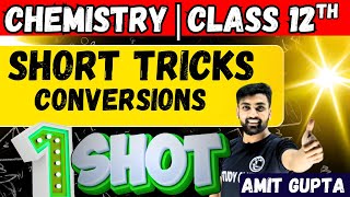 Organic Chemistry Conversion Tricks Class 12  Organic Chemistry Conversions Class 12  Amit Gupta [upl. by Veno]