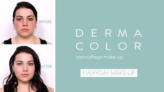 How To Achieve A Natural Makeup Look With Dermacolor  Kryolan Tutorial [upl. by Ecinuahs627]