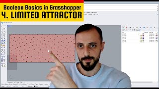 4Dynamic Attractor Points in Grasshopper grasshopper3d attractorpoints parametricmodeling 3d [upl. by Shantee]