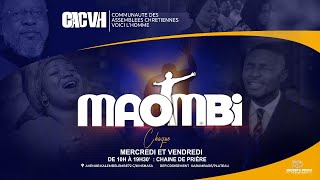 MAOMBI PRIÈRE NONSTOP ET PROPHETIE AVEC LE PASTEUR FRANÇOIS MUTOMBO VH  VENDREDI 16 FEV 2024 [upl. by Wittie]