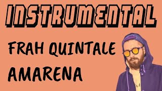 Frah Quintale  Amarena BASE STRUMENTALE  TESTO [upl. by Goulden]