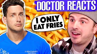 Doctor Reacts To The Most Extreme Diets  Freaky Eaters [upl. by Penrose383]