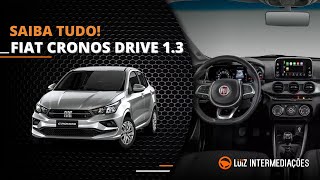 Saiba Tudo  FIAT CRONOS DRIVE 13 2021 [upl. by Yliab]