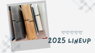 2025 PlannerJournal Lineup [upl. by Gibbie]