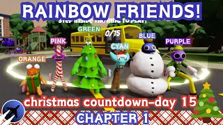 RAINBOW FRIENDS Play Rainbow Friends Chapter 1 RF chapter 1 [upl. by Deyes89]