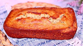 Easy Banana Bread Recipe [upl. by Lough406]