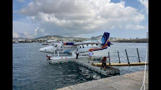 Las imágenes exclusivas del amerizaje del hidroavión en Ibiza [upl. by Alameda550]