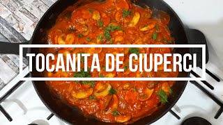 Tocanita de Ciuperci  Reteta Delicioasa de Post cu Ciuperci [upl. by Wilmer]