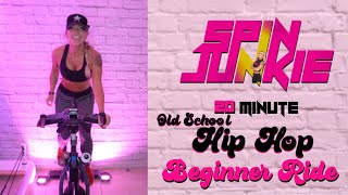 20 Minute Beginner Spin Class Old School Hip Hop [upl. by Dalton]