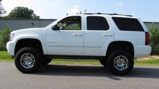 2007 Chevy Tahoe LT 6 Inch Lift Custom Exhaust [upl. by Ely]