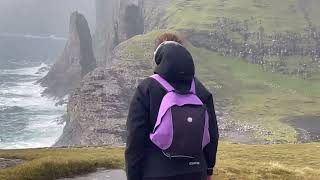 Faroe Islands  Sørvágsvatn in 50 Seconds  The Lake Above the Ocean [upl. by Meensat535]