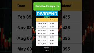 LNG Cheniere Energy Inc Dividend History [upl. by Secor192]