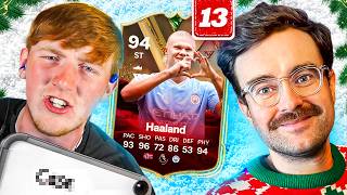 FC24 Squad Builder Showdown Advent DYNASTIES HAALAND Day 13 vs AngryGinge [upl. by Kahn442]