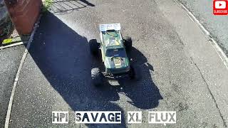 HPI Savage xl flux street run sickening rc guys [upl. by Mozes741]