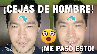 😲😱 Quería CEJAS MÁS POBLADAS ¡y me pasó esto  Microblading hombre [upl. by Samp]