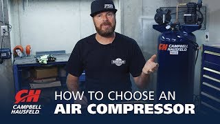 How to Choose an Air Compressor [upl. by Nilecoj]