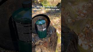 50 cal VS cast iron and propane tank [upl. by Scoles]