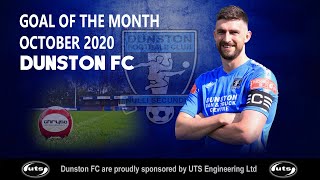 Dunston FC Goal of the month October 2020 [upl. by Kabob]