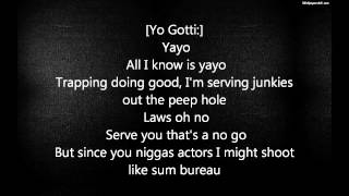 Snootie Wild  Yayo lyrics ft Yo Gotti  Lyrics Video [upl. by Duwe]