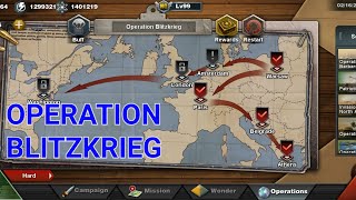 Operation Blitzkrieg Hard full world conqueror 3 [upl. by Archibald]