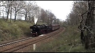 Schwerer KohlewagenLeerzug mit 52 8154 vom Heizkraftwerk ChemnitzNord nach Profen [upl. by Morville197]