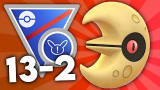 132 RUN WITH LUNATONE RANKED 717 IN THE GREAT LEAGUE REMIX CUP  Pokemon GO Battle League [upl. by Doggett]