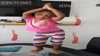 TODDLER Dancing to DESPACITO  justin bieberamp luis [upl. by Asela998]