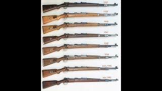 K98k Mauser Evolution Through WW2 [upl. by Tiena892]