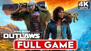 STAR WARS OUTLAWS Gameplay Walkthrough FULL GAME 4K 60FPS  No Commentary [upl. by Halyahs]