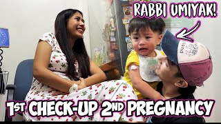 FIRST CHECKUP FOR SECOND PREGNANCY  RABBI UMIYAK  Jacq Tapia [upl. by Tloc]